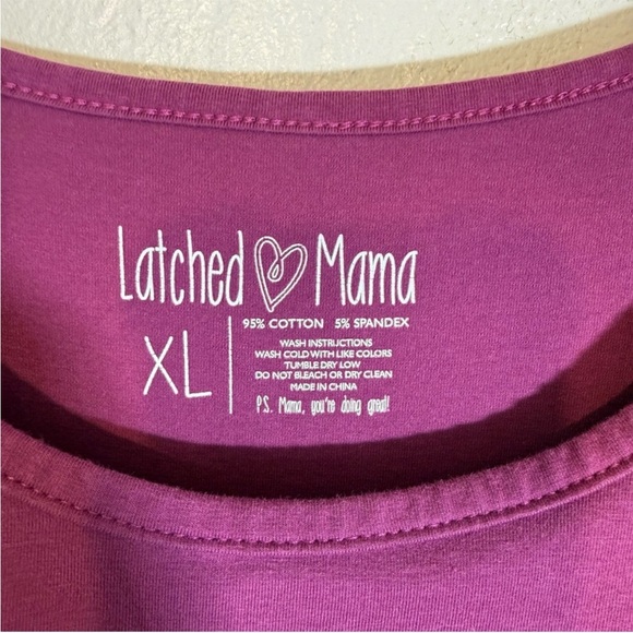 Latched Mama Vibrant Purple Maxi Dress - Picture 5 of 8